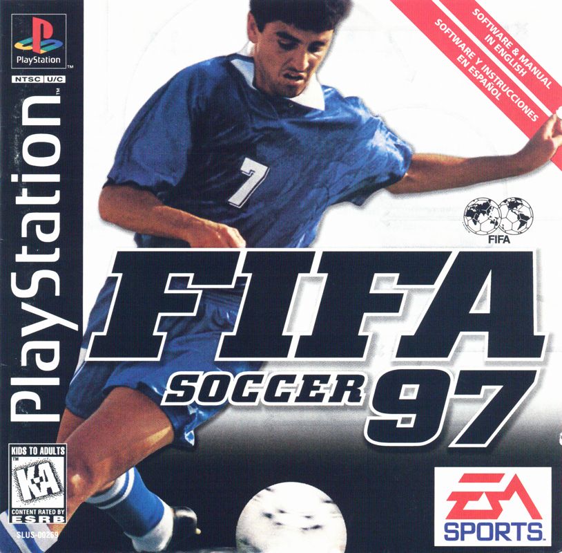 FIFA Soccer 97 box art for Playstation